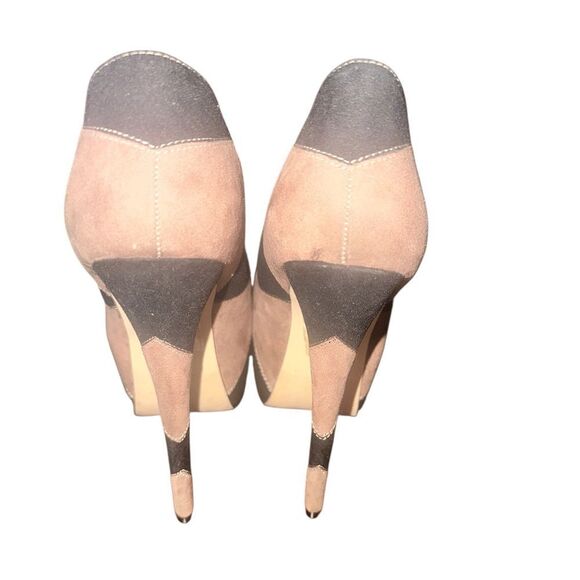 Shoedazzle Black and brown high heels. Size 7.5 - Picture 8 of 9